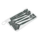 EZ ESSENTIALS FEATHER BRISTLE TINT BRUSH 6PK